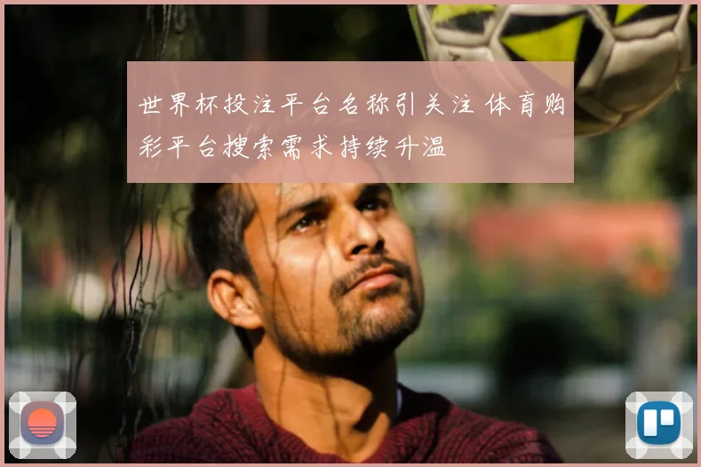 世界杯投注平台名称引关注 体育购彩平台搜索需求持续升温